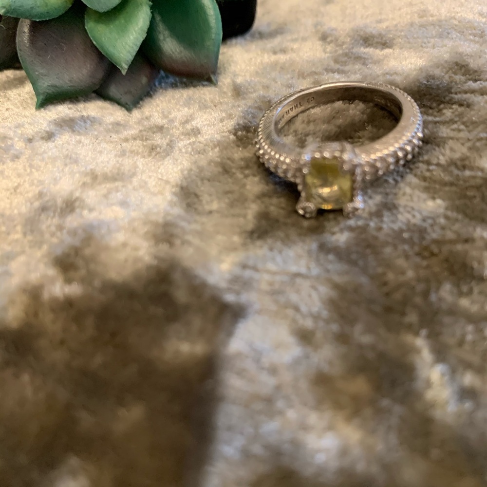 Judith Ripka Citrine Statement Ring - image 5